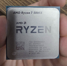 AMD Ryzen 7 5800X CPU, 8 Cores