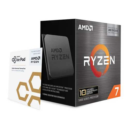 Amd ryzen 5800x3d 10th - 7,