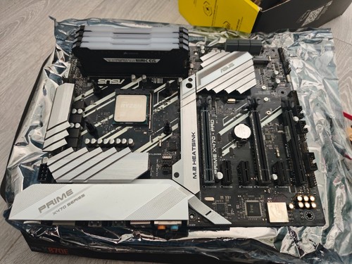 Amd ryzen 5800x asus x470 - asus,