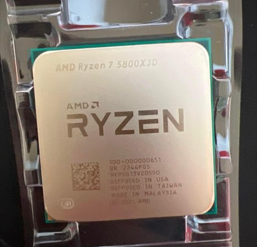 Amd ryzen 5800x3d cpu am4 - ryzen, 7