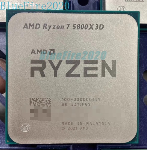 Amd ryzen 5800x3d - amd,