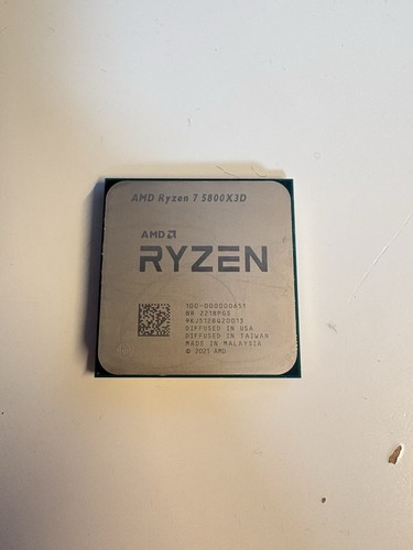 Amd ryzen 5800x3d processor - 7,