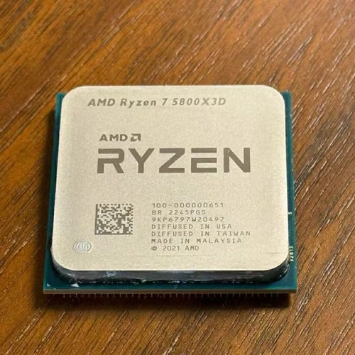 Amd ryzen 5800x3d core - amd, 7