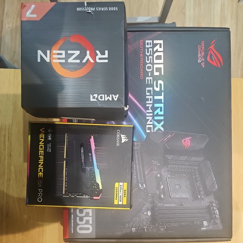 Ryzen 5800x asus rog - 5800x, b550