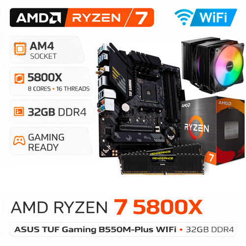 Amd ryzen 5800x asus - 5800x,