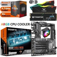 AMD Ryzen 7 5800X + 16GB RAM +