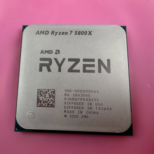 Amd ryzen 5800x 8ghz - 7, 3.8ghz