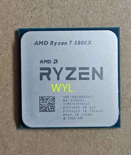 Amd ryzen 5800x - 7,