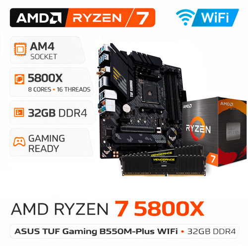 Amd ryzen 5800x asus - ryzen, 7