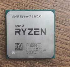 AMD Ryzen 7 5800X AM4 CPU