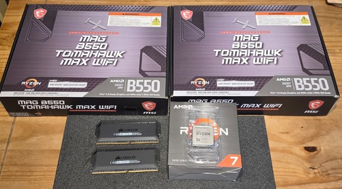 Amd ryzen 5800x - 7, msi