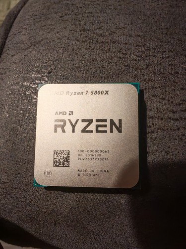 Amd ryzen 5800x core - 7, 8-core