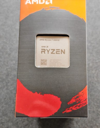 Amd ryzen 5800x - amd, 7