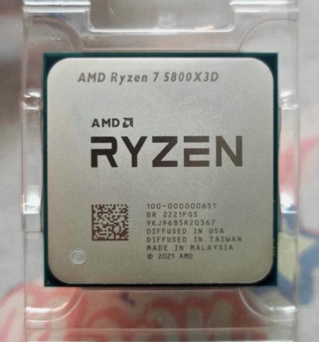 Amd ryzen 5800x3d - amd,