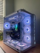 Powerful White Gaming PC - RTX