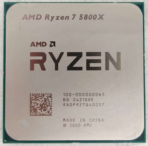 Amd ryzen 5800x cpu 8ghz - ryzen,