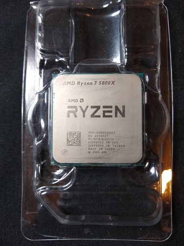 Amd ryzen 5800x - amd, 7